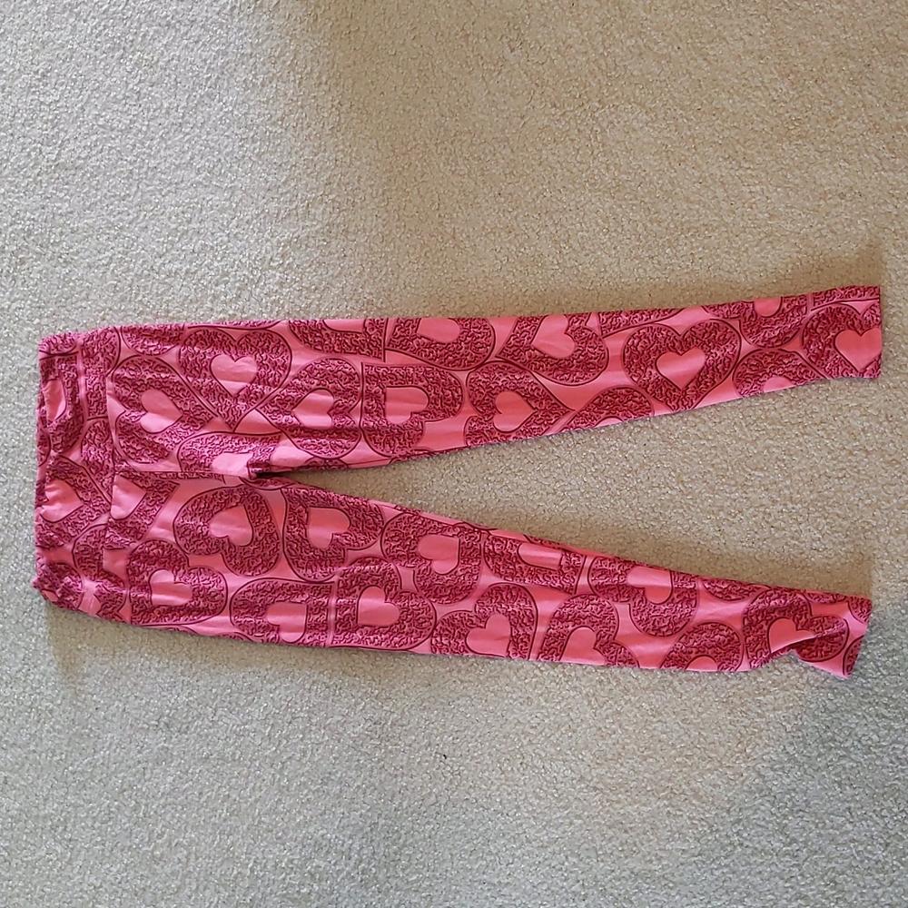 LuLaRoe Heart Leggings